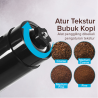 Alat Penggiling Kopi Manual Coffee Grinder Adjustable