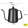 Coffee Maker Pot Long Mouth Drip Teko Kopi Barista 600ml