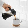 Pembuat kopi, kaca-baja tahan karat, 0.4 Liter