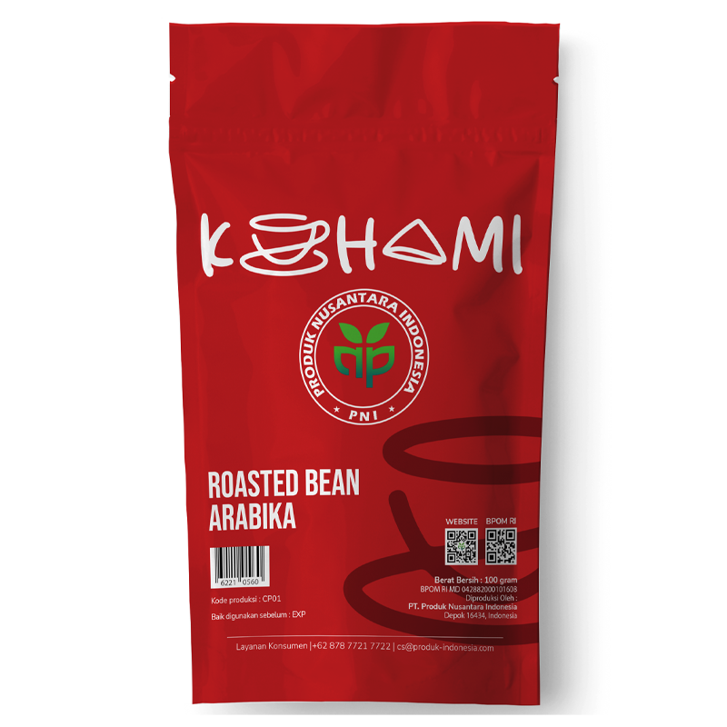 Kohami Roasted Bean Arabika 100 Gram