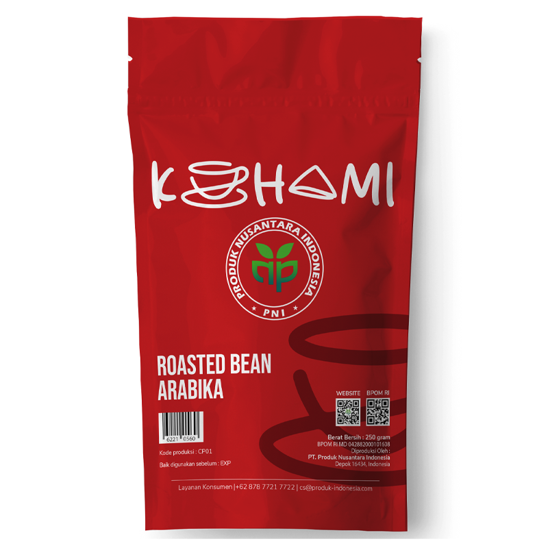 Kohami Roasted Bean Arabika 250 Gram