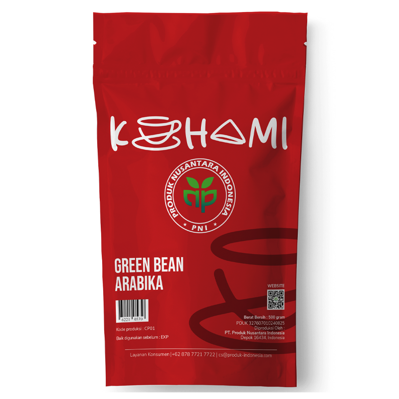 Kohami Green Bean Arabika 500 Gram