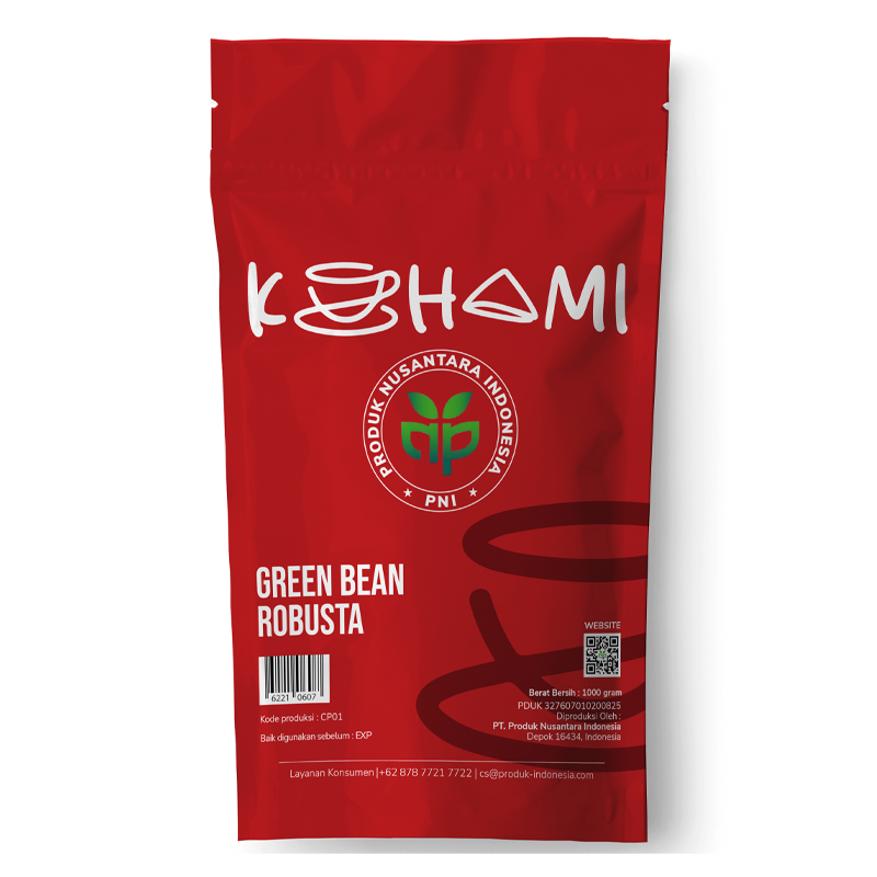 Kohami Green Bean Robusta 1000 Gram